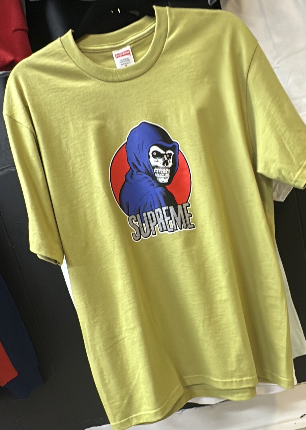 SUPREME T GRN SKULL (LG)
