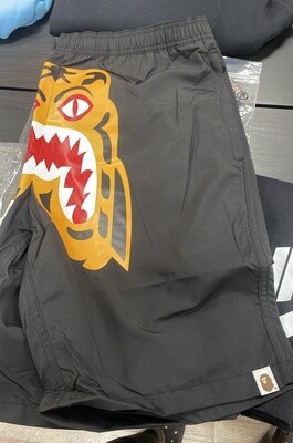 BAPE SHORTS BLK TIGER (XL)