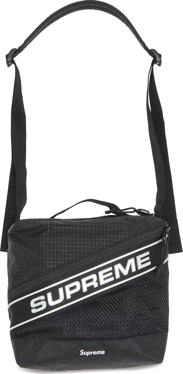 3d logo shoulder bag