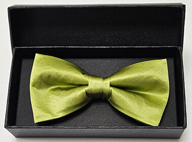 SILK BOW TIE - LIME