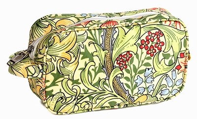 LARGE COSMETIC BAG - GOLDEN LILY