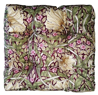 PIMPERNEL AUBERGINE BOOSTER CUSHION - DINING CHAIR