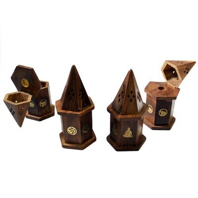 Incense House - Pyramid - Shesham - mini