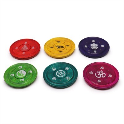 Incense Stick Plates - assorted design