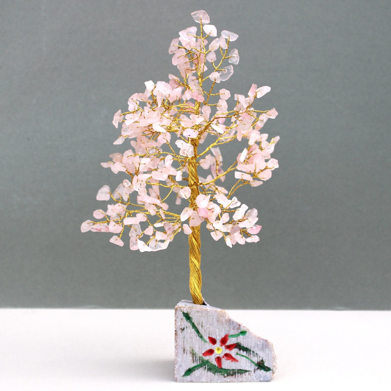 320 Stone - Rose Quartz Tree