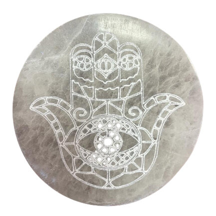 Charging Plate - 10cm - Hamsa Hand