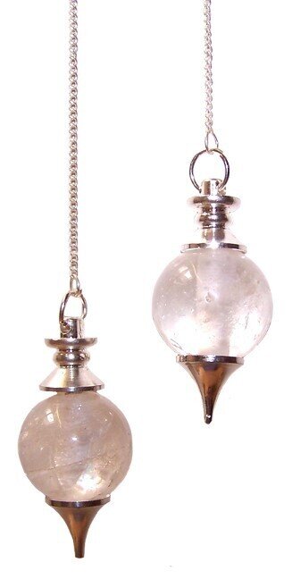 Pendulum - Sphere - Rock Quartz