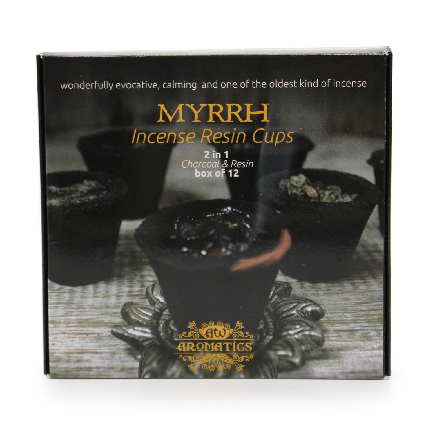 Resin Cups - Myrrh - Box of 12