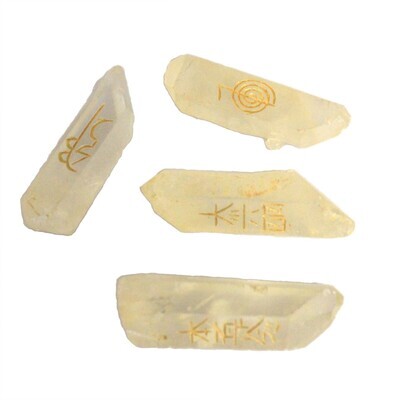 Fengshui Quatra Set - Natural Quartz