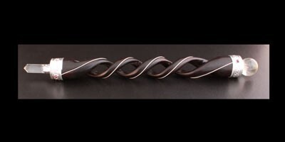 Healing Stick - Wooden Spiral Carving