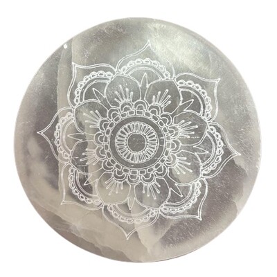 Charging Plate - 8cm - Mandala Design