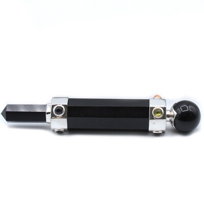 Healing Wand - Hexagonal - 12cm - Black Agate