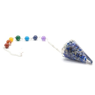 Pendulum - Orgonite Power Chakra - Lapis