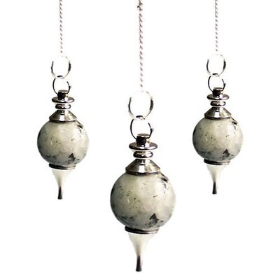 Pendulum - Sphere - Rainbow Moonstone