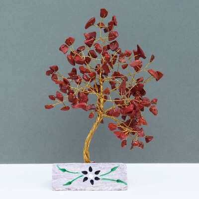 160 Stone - Red Jasper Tree