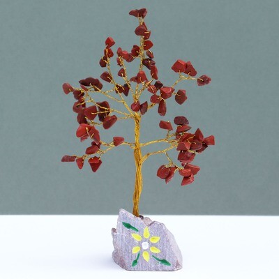 80 Stone - Red Jasper Tree