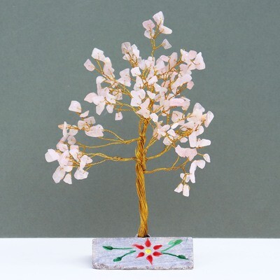 160 Stone - Rose Quartz Tree