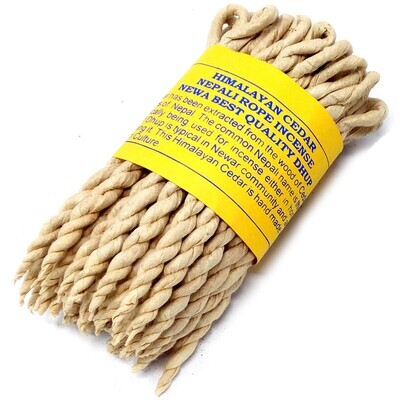 Rope Incense - Pure Herbs Cedar