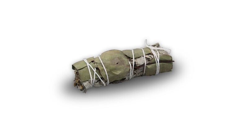 Smudge Stick - White Sage & Eucalyptus -10cm