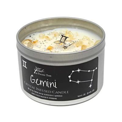 Gemini Crystal Candle