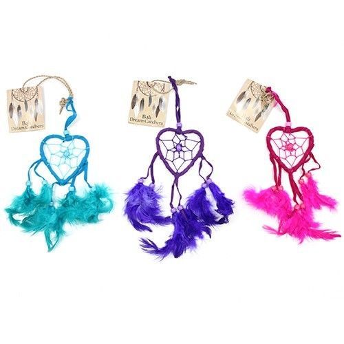 Dreamcatcher - Small Heart - Turquoise