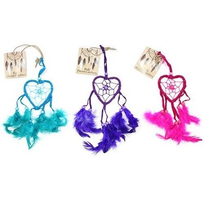 Dreamcatcher - Small Heart - Purple