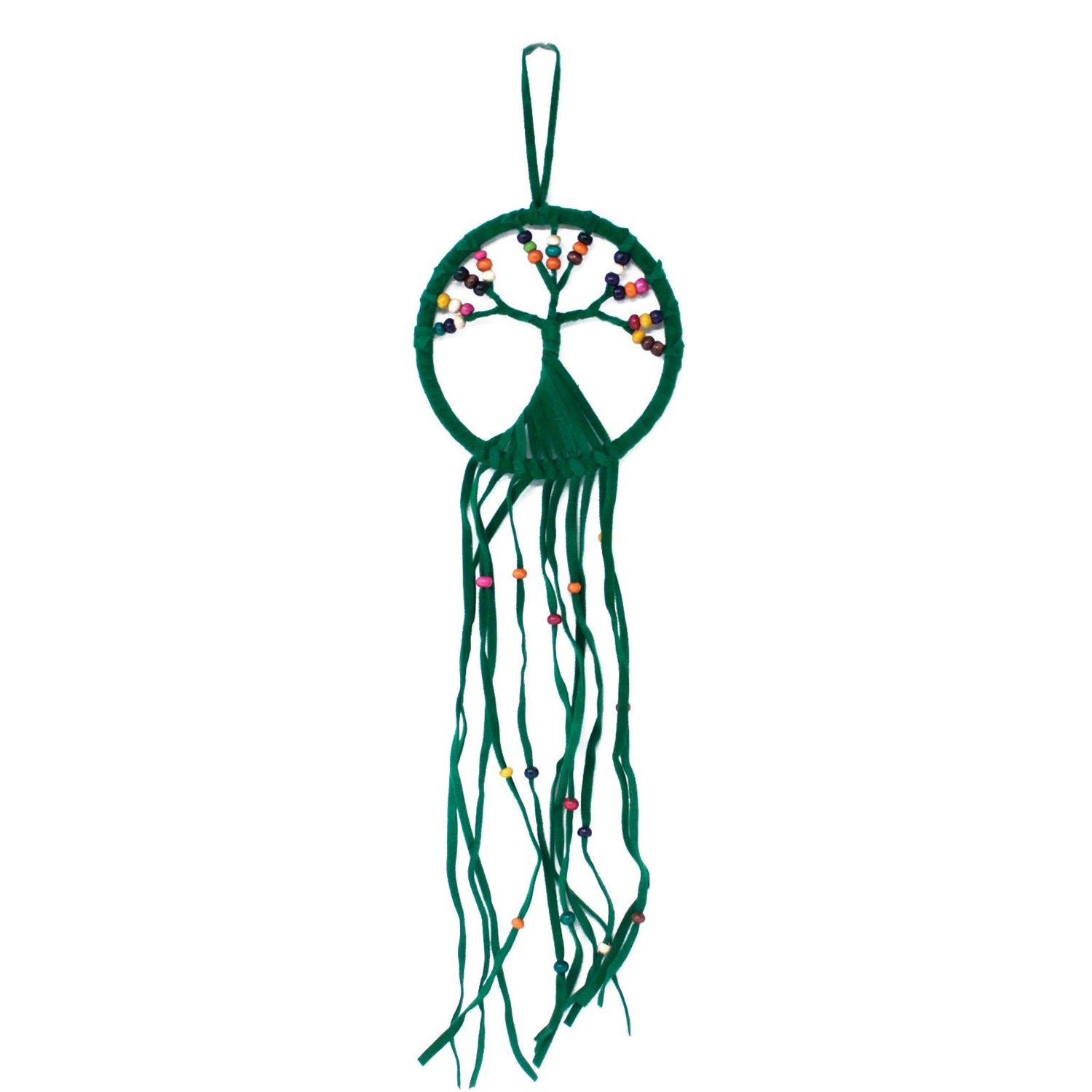Dreamcatcher - Medium Round - Tree of Life - Green