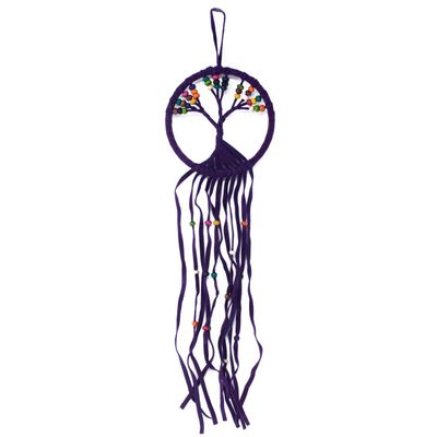 Dreamcatcher - Medium Round - Tree of Life - Purple