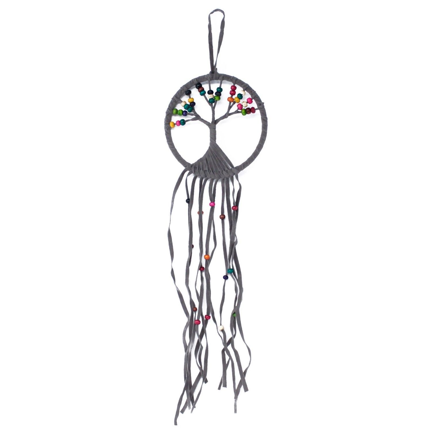 Dreamcatcher - Medium Round - Tree of Life - Coffee
