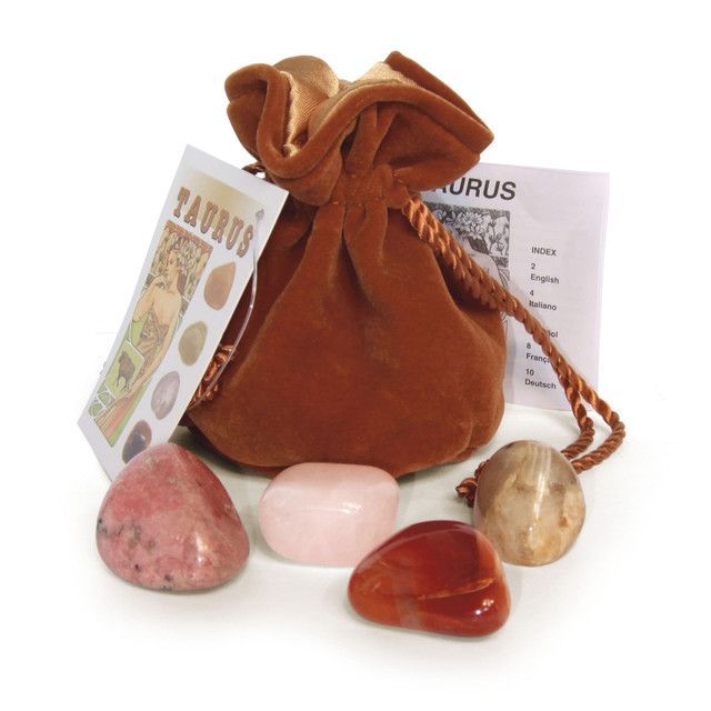 Taurus Crystals Tumblestone Set