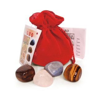 Leo Crystals Tumblestone Set