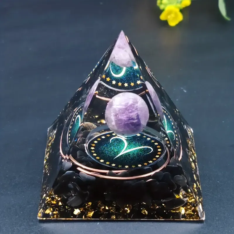 Aries Orgonite Pyramid
