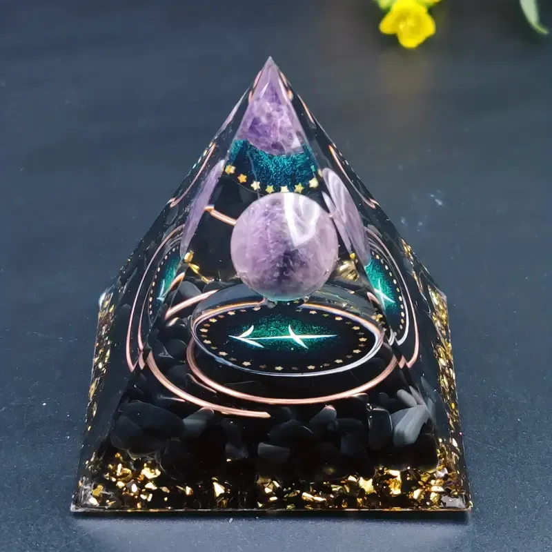 Sagittarius Orgonite Pyramid