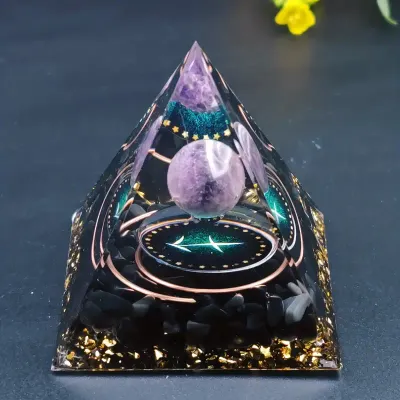 Sagittarius Orgonite Pyramid