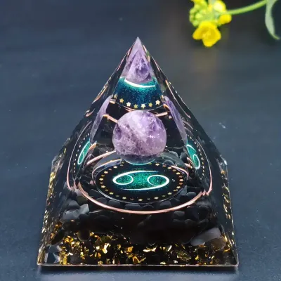 Cancer Orgonite Pyramid