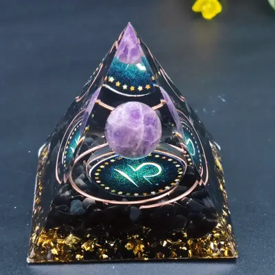 Libra Orgonite Pyramid