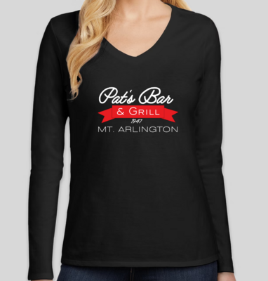Woman's Long Sleeve T-Shirt Blk