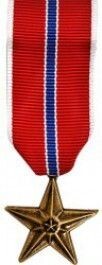 Bronze Star Medal - Mini