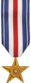 Silver Star Medal - Mini