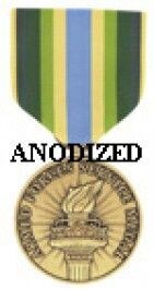 Armed Forces Service Medal - Large Anodized