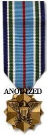 Joint Service Achievement Medal - Mini Anodized