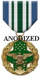 Joint Service Commendation Medal - Large Anodized