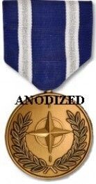 NATO (ISAF) Medal - Large Anodized
