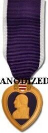 Purple Heart Medal - Mini Anodized