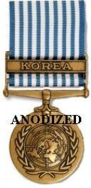 United Nations Service Medal - Large Anodized