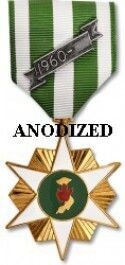 Vietnam Campaign Medal - Large Anodized