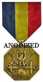 Navy and Marine Corps Medal - Large Anodized