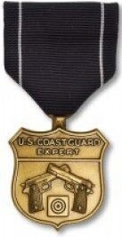 Coast Guard Pistol Expert Medal - Large