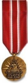 Atlantic War Zone Medal - Mini