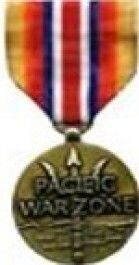 Pacific War Zone Medal - Large